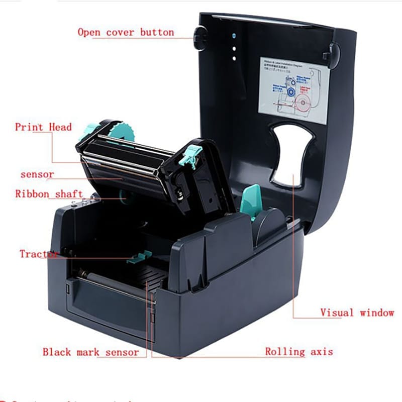 Máy in mã vạch Godex G530 10 Máy in mã vạch Godex G530